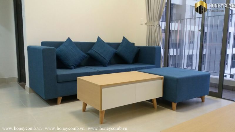 Căn hộ đầy đủ tiện nghi cho thuê tại Masteri Thảo Điền với 2 phòng ngủ