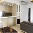 Interior design of european style in this 2 bedroom apartment in the Masteri Thao Dien for rent