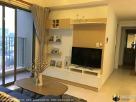 Masteri cho thuê 2 phòng ngủ, view hồ bơi