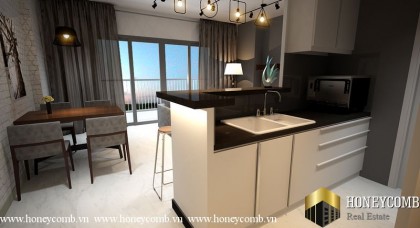 Modern apartment fpr rent in Masteri Thao Dien