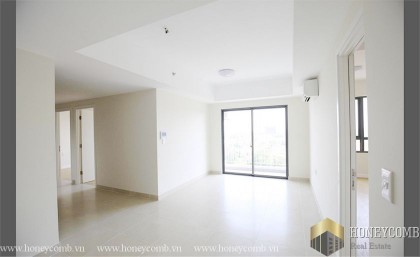 Empty apartment for rent in Masteri Thao Dien