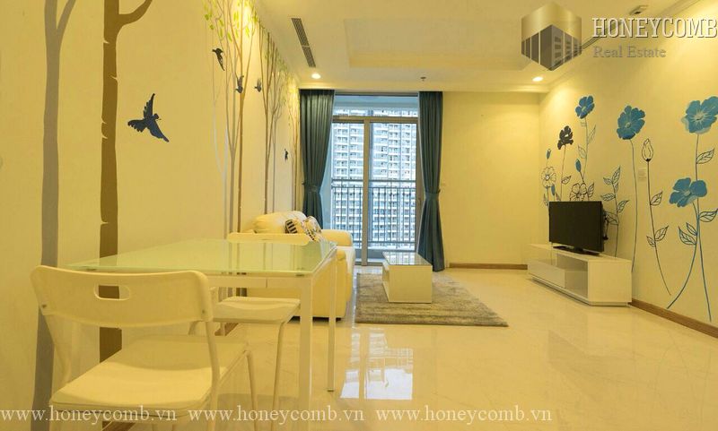 Căn hộ 2 phòng ngủ ở Vinhomes Central Park cho thuê