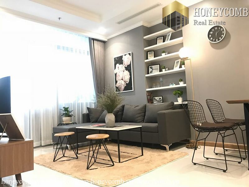 Căn hộ 2 phòng ngủ hấp dẫn và quyến rũ cho thuê tại Vinhome Central Park