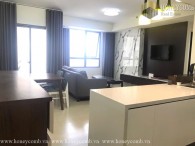 Căn hộ 2 phòng ngủ với tầm nhìn ra hồ bơi, tầng thấp tại Masteri Thảo Điền cho thuê