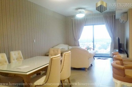 Căn hộ 3 phòng ngủ cho thuê, tầm nhìn ra sông, nội thất tuyệt đẹp tại Masteri Thảo Điền