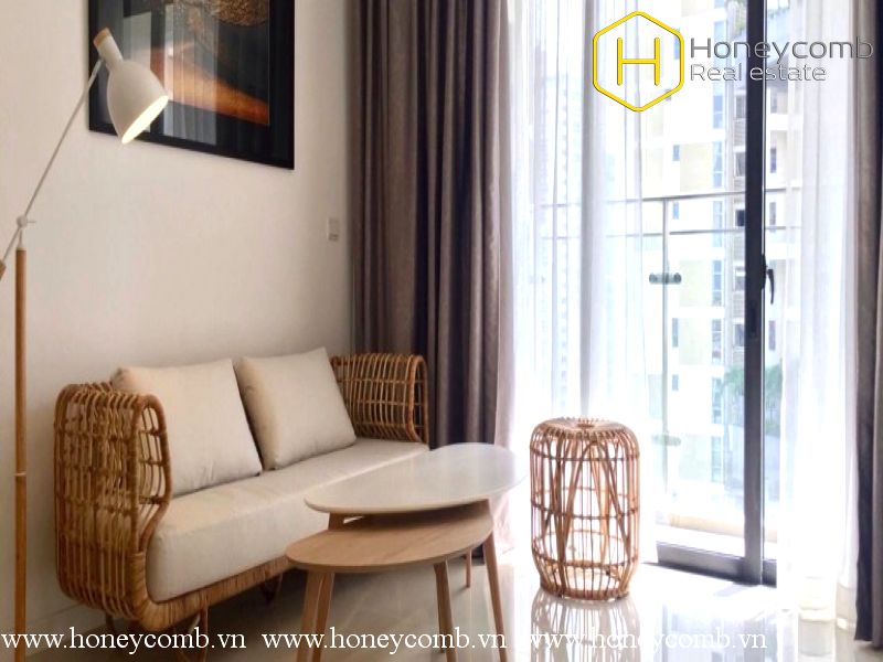 Căn hộ 1 phòng ngủ với tầm nhìn đẹp cho thuê tại The Estella Heights