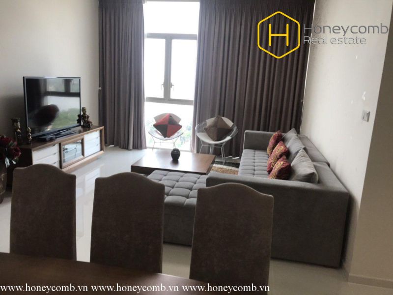 Căn hộ 3 phòng ngủ được thiết kế trang nhã tại The Vista An Phu cho thuê