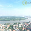 Three bedroom apartment with high floor in Masteri Thao Dien