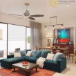 Open space contemporary-style 3 bedrooms apartment in Gateway Thao Dien