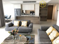 Luxury design 3 bedroom apartment with high floor in City Garden
