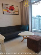 Charming apartment with 2 commodious bedrooms in Vinhomes Central Park for rent