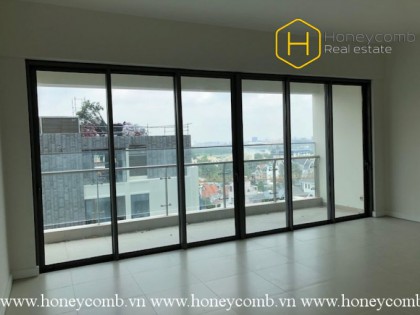  4 bedroom apartment for rent not spacious interior in The Gateway Thao Dien