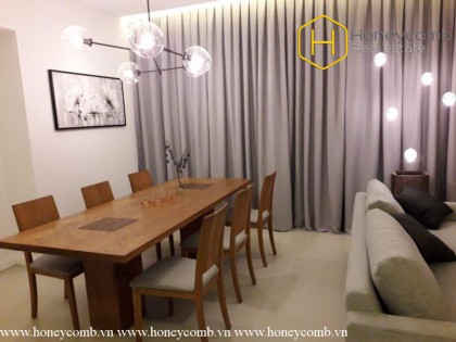 Beautiful floral decorated 4 bedrooms apartment in Gateway Thao Dien