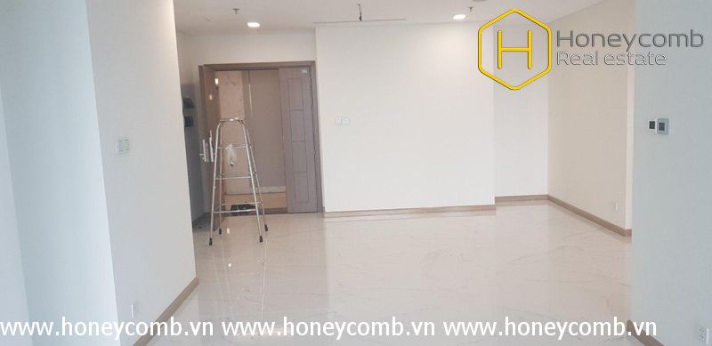 Căn hộ 4 phòng ngủ không nội thất với tầm nhìn tuyệt hảo cho thuê tại Vinhomes Central Park