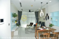 This peaceful apartment in Vinhomes Central Park will bring pleasant feelings whenever you're at home