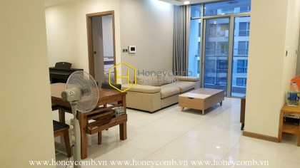 A simply designed & affordably priced apartment for rent in Vinhomes Central Park