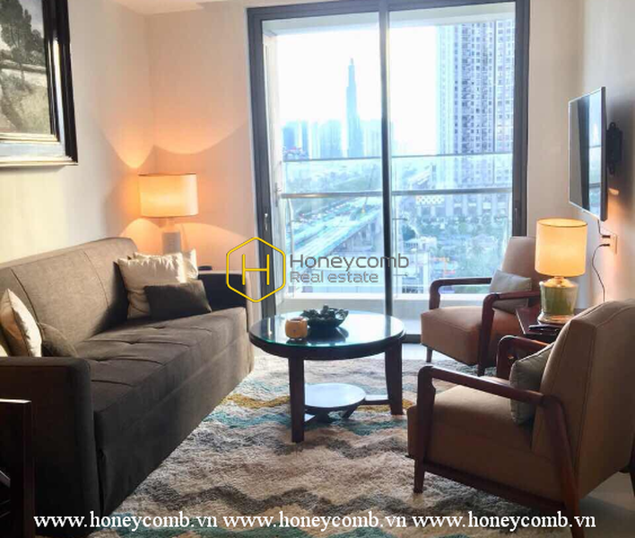 Căn hộ 1 phòng ngủ cho thuê tại Gateway Thảo Điền