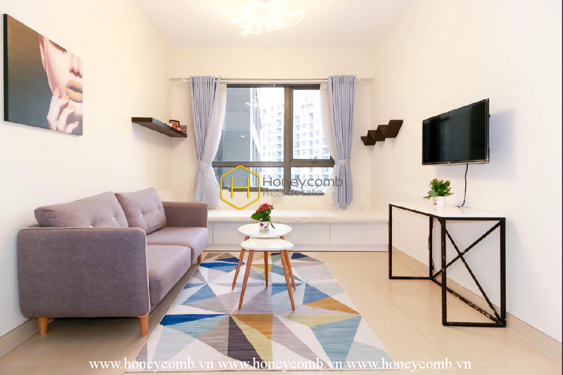 Căn hộ Masteri Thảo Điền với nội thất gam màu nhẹ nhàng sang trọng và ấm áp