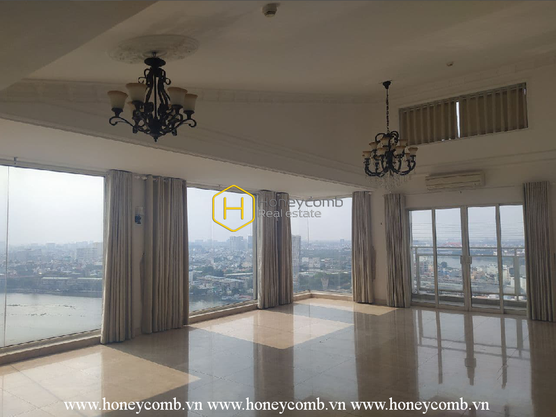 Tour this amazing penthouse in River Garden