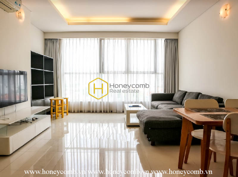 Căn hộ tuyệt đẹp ở Thảo Điền Pearl mở ra một không gian thoáng đãng vô cùng