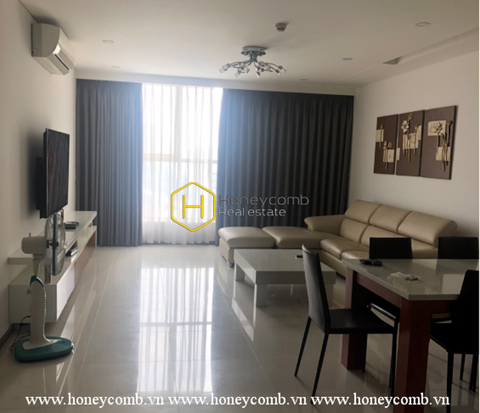 Căn hộ tuyệt đẹp với tông màu be nhẹ nhàng ở Thảo Điền Pearl