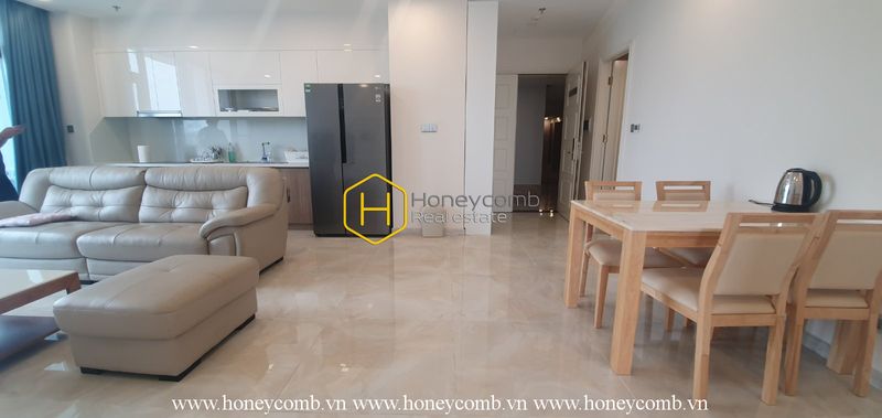Alluring Vinhomes Golden River apartment for rent with vivid design