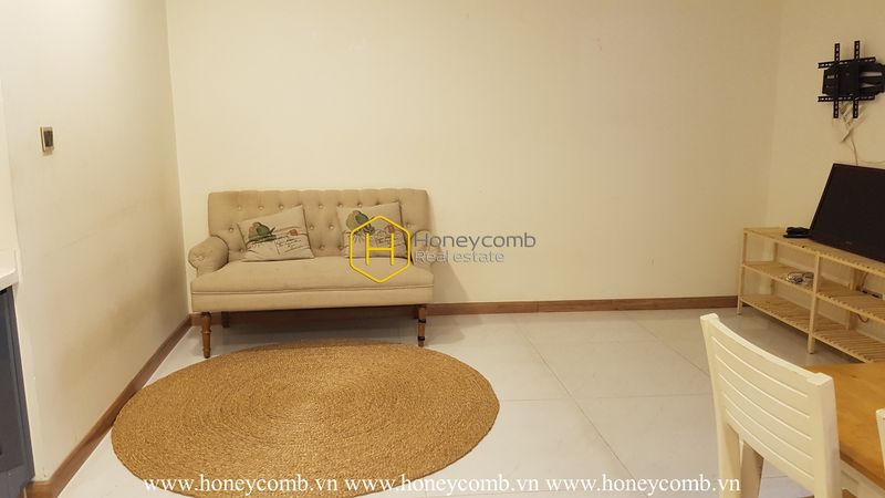 Một căn hộ với lối thiết kế đơn giản, ấm áp và độc đáo hiện đang cho thuê tại Vinhomes Central Park