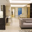 You will be overwhelmed by the luxury and modernity of  this 3 bed-apartment at Masteri Thao Dien