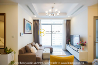 A sweet contrast for a unique design in Vinhomes Central Park apartment