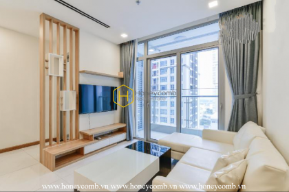 At this Vinhomes Central Park apartment, you can get your own stylish life