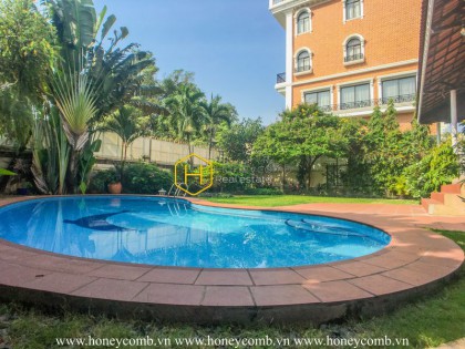 The cozy, rustic unfurnished villa is 100% for rent