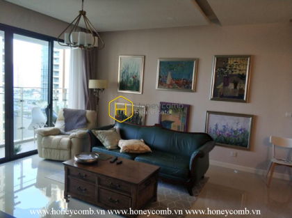 Một căn hộ cực kì hấp dẫn trong Estella Heights với thiết kế hoàng gia đầy sang trọng