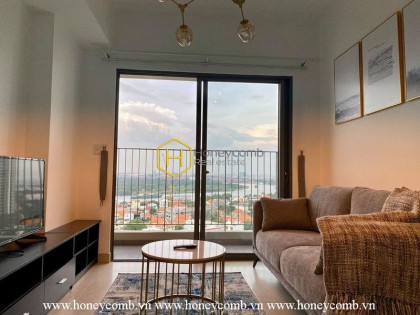 Căn hộ Masteri Thảo Điền với 2 phòng ngủ nhìn ra sông và tầng cao cho thuê