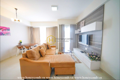 Low floor 2 beds apartment luxury design in Masteri for rent