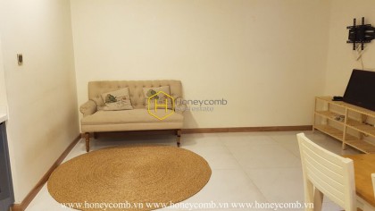 Một căn hộ với lối thiết kế đơn giản, ấm áp và độc đáo hiện đang cho thuê tại Vinhomes Central Park