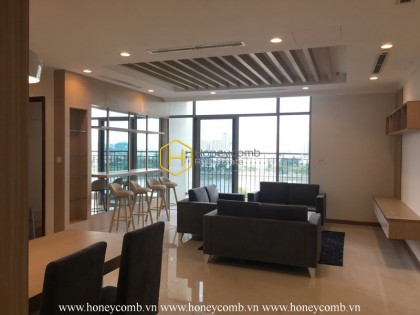 A modern apartment with Japanese style creates peacefulness in Vinhomes Central Park