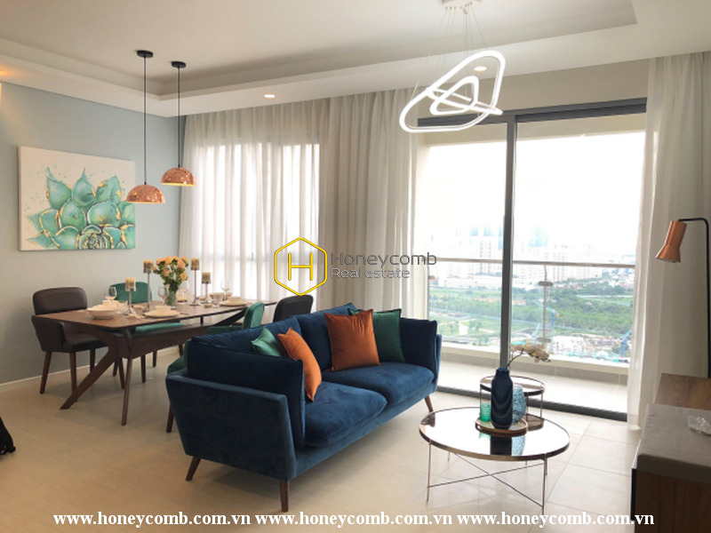 Kiến trúc của căn hộ Diamond Island này tạo ra một xu hướng mới