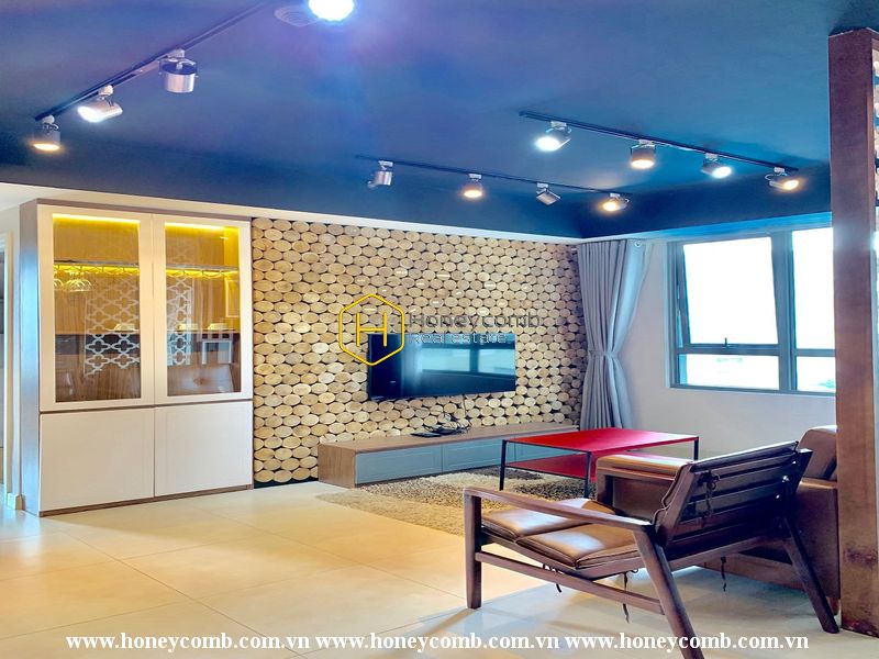 Căn hộ 1 phòng ngủ với tầng cao tại Masteri Thảo Điền cho thuê