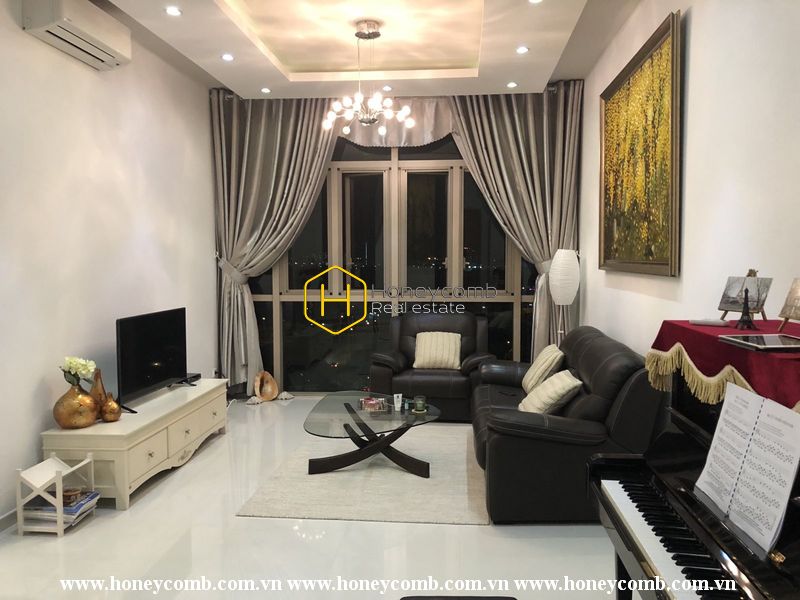 Căn hộ cho thuê ở The Vista - sự kết hợp giữa các màu tương phản