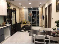 Homey with 1 bedroom apartment in Vinhomes Central Park for rent