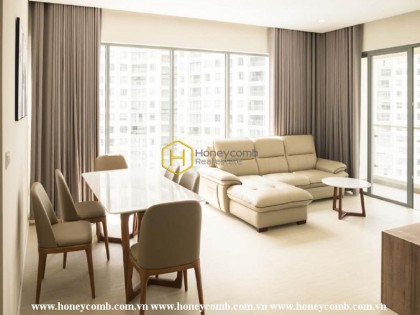 The fascinating interfusion of modern and classical style in this apartment Diamond Island