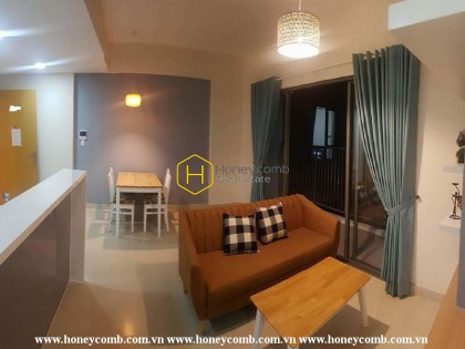 Two bedrooms apartment with park view and big balcony in Masteri Thao Dien for rent