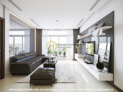 Impressed with the unique architecture in the apartment Vinhomes Central Park