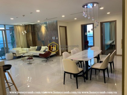 A bright & energetic living environment in Vinhomes Central Park for rent