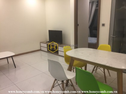 Convenient with 1 bedroom apartment in Vinhomes Central Park for rent