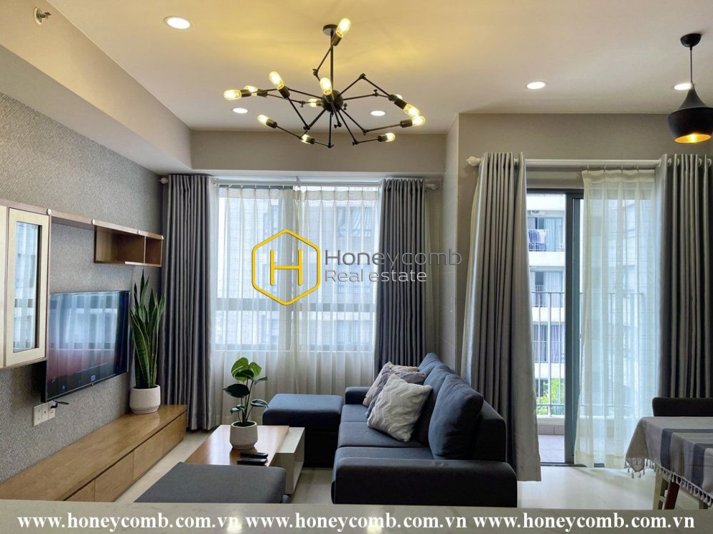 Căn hộ thiết kế đơn giản và hiện đại đang cho thuê tại Masteri Thao Dien
