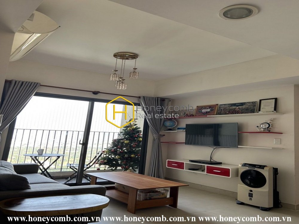 Căn hộ mang màu sắc nghệ thuật với không khí ấm cúng sẽ giúp bạn thư giãn sau một ngày dài tại Masteri Thảo Điền