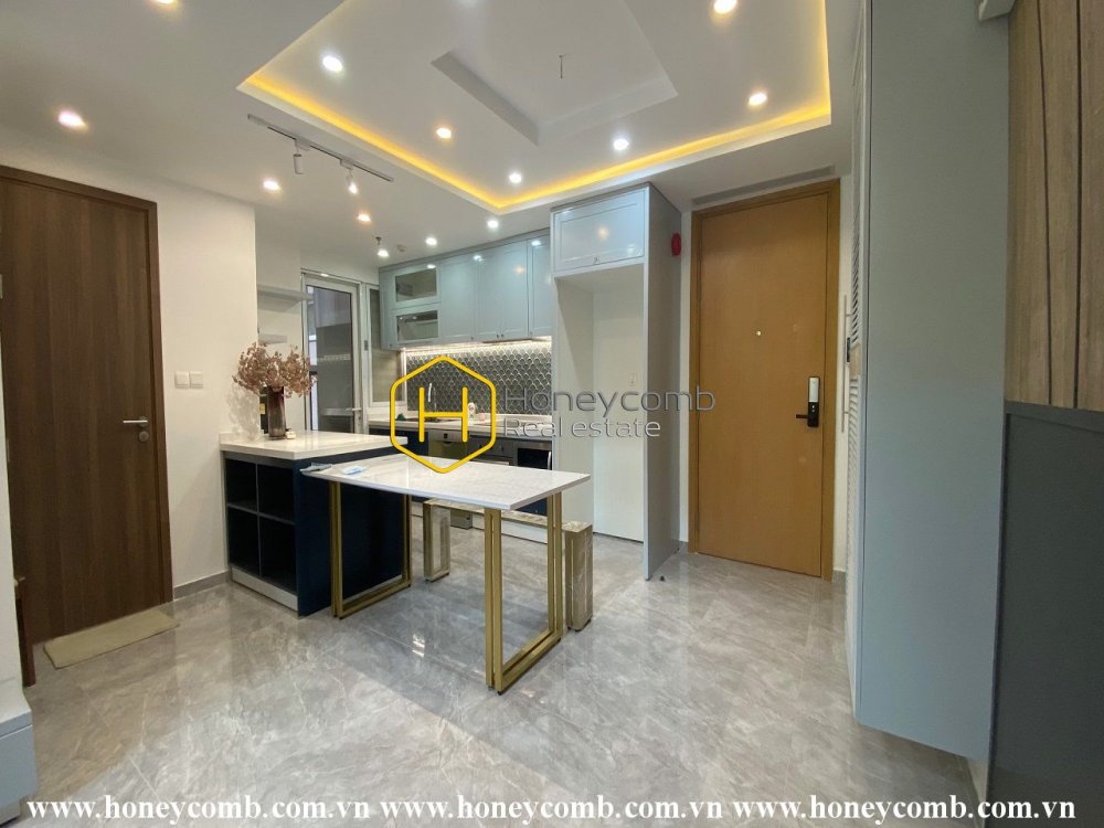 Một căn hộ chưa nội thất hoàn toàn mới ở Vista Verde đang chờ bạn để tô điểm đấy