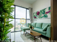 The Ascent Thao Dien 2 beds apartment with high floor for rent