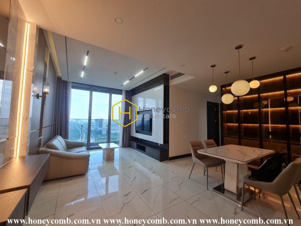 Thiết kế đơn giản trong căn hộ Empire City tạo nên sự ấm áp cho gia đình bạn